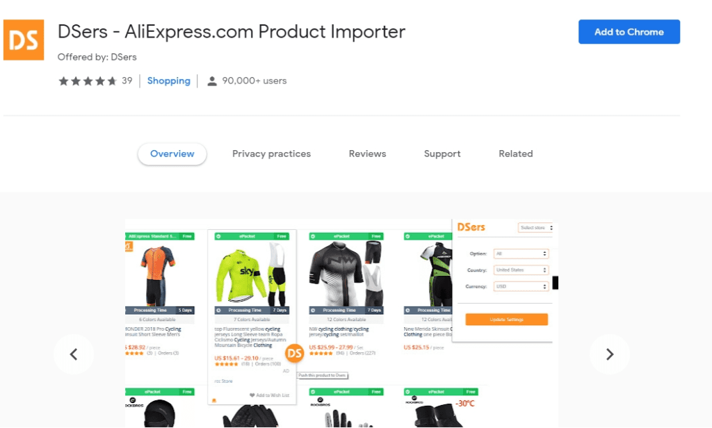 DSers – AliExpress.com Product Importer