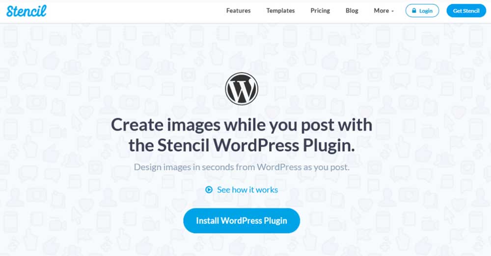 Stencil WordPress plugin